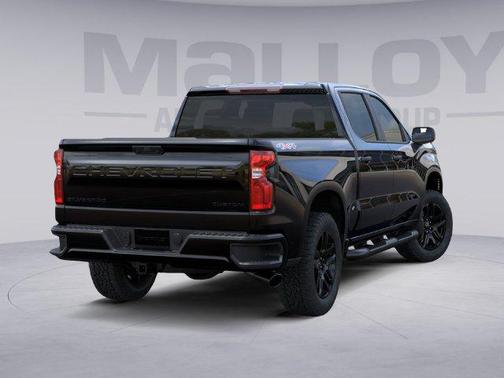Black 2026 Chevrolet Silverado 1500 Custom