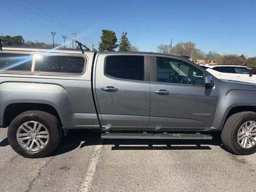 Satin Steel Metallic 2018 GMC Canyon SLT