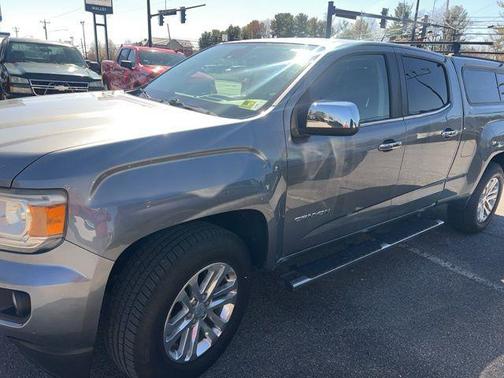 Satin Steel Metallic 2018 GMC Canyon SLT