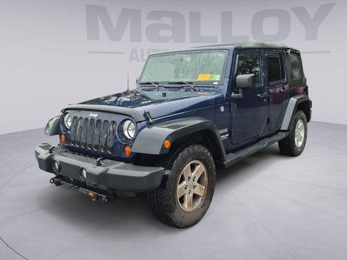 True Blue Pearlcoat 2013 Jeep Wrangler Unlimited Sport