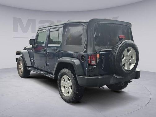 True Blue Pearlcoat 2013 Jeep Wrangler Unlimited Sport