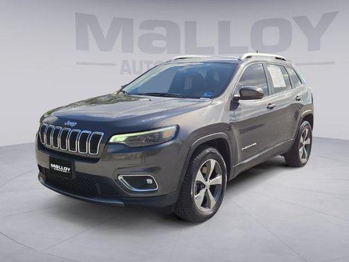 Crystal Metallic 2019 Jeep Cherokee Limited