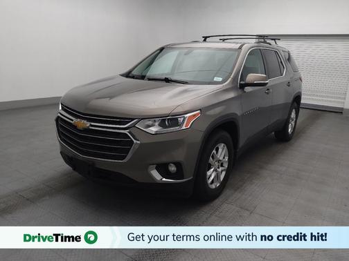 Gray 2018 Chevrolet Traverse LT Cloth