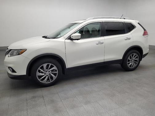Moonlight White 2014 Nissan Rogue SL