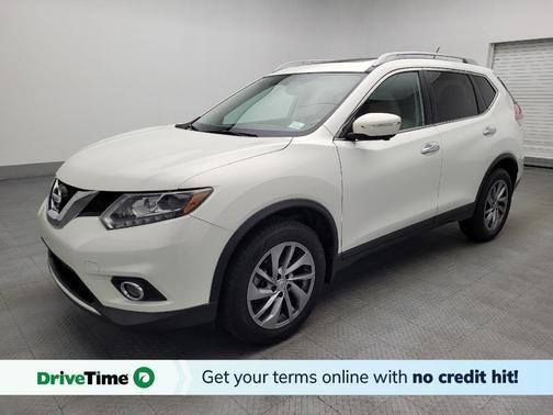 Moonlight White 2014 Nissan Rogue SL