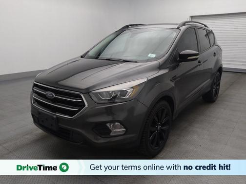 Magnetic Metallic 2017 Ford Escape Titanium