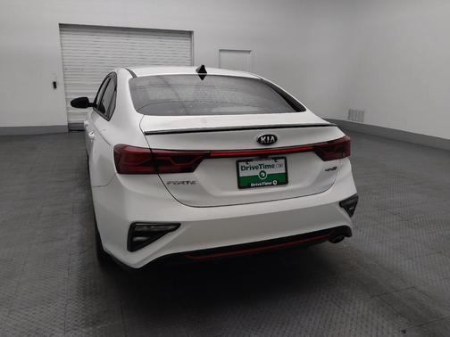 Clear White 2021 Kia Forte GT-Line