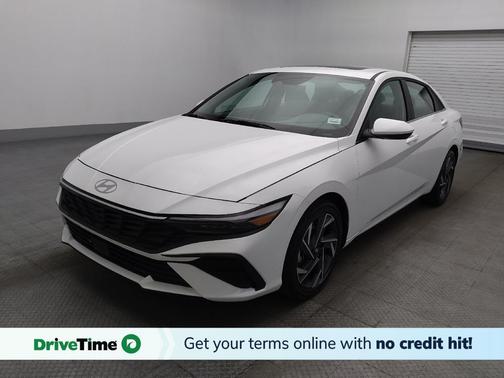 Serenity White 2025 Hyundai ELANTRA SEL