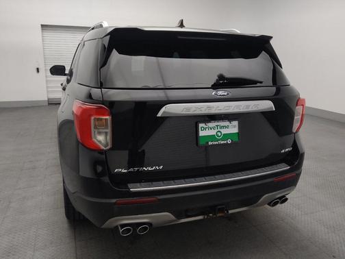 Agate Black Metallic 2021 Ford Explorer Platinum