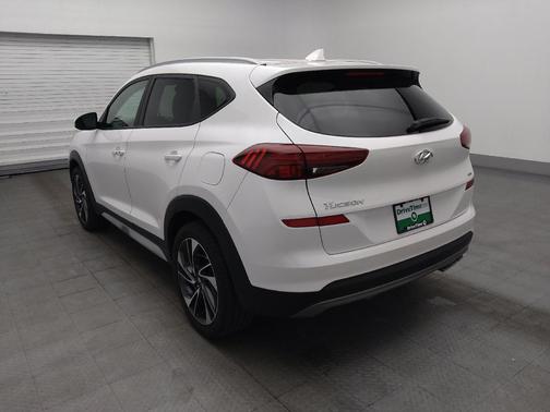 Dazzling White 2019 Hyundai TUCSON Sport