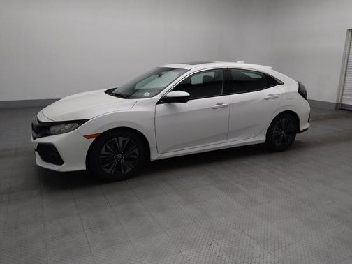 White 2017 Honda Civic EX
