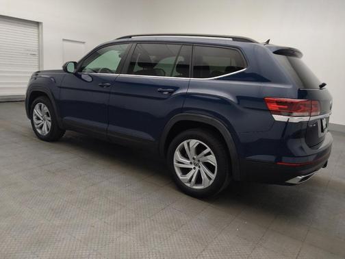 Blue 2021 Volkswagen Atlas SE w/Tech Pkg (2021.5)