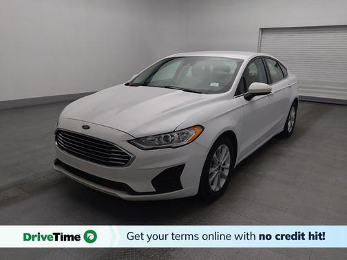 White 2020 Ford Fusion SE