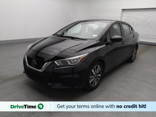 Super Black 2020 Nissan Versa 1.6 SV