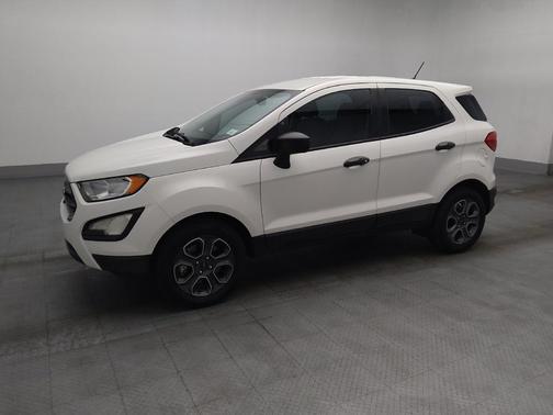 Diamond White 2018 Ford EcoSport S