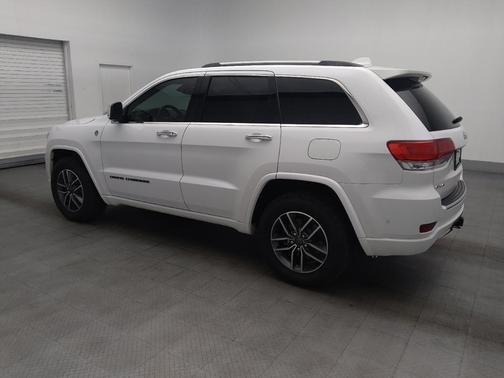 Bright White Clearcoat 2019 Jeep Grand Cherokee Overland