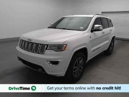 Bright White Clearcoat 2019 Jeep Grand Cherokee Overland