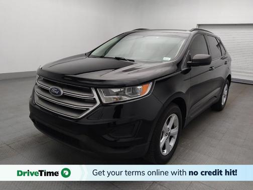 Shadow Black 2017 Ford Edge SE