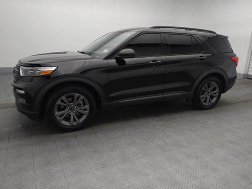 Agate Black Metallic 2021 Ford Explorer XLT