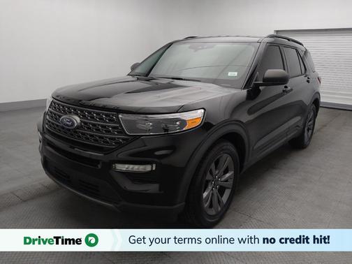 Agate Black Metallic 2021 Ford Explorer XLT
