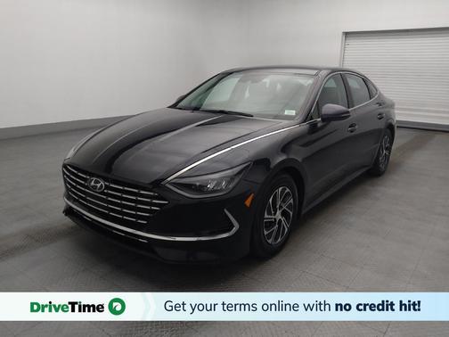 Oxford Blue 2022 Hyundai SONATA Hybrid Base