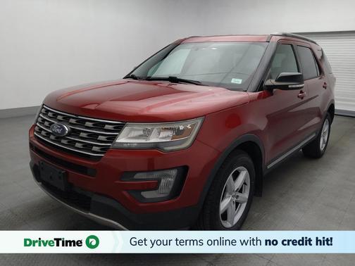 Ruby Red Metallic Tinted Clearcoat 2017 Ford Explorer XLT