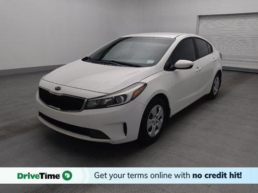 Clear White 2018 Kia Forte LX
