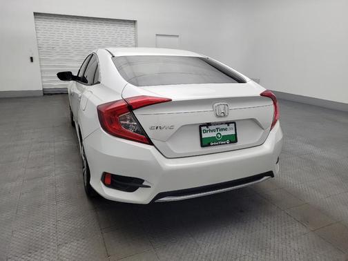 Platinum White Pearl 2019 Honda Civic LX