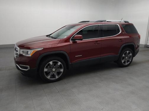 Red 2018 GMC Acadia SLT-2