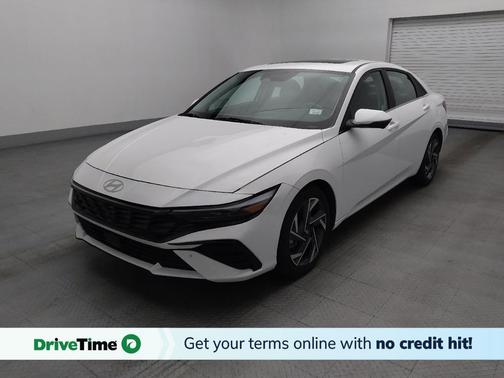 Serenity White 2024 Hyundai ELANTRA Limited