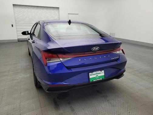 Intense Blue 2023 Hyundai ELANTRA HEV Blue