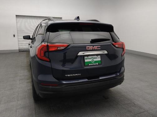 Blue Steel Metallic 2018 GMC Terrain SLE