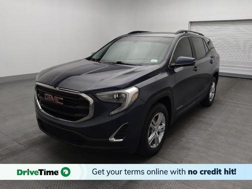 Blue Steel Metallic 2018 GMC Terrain SLE