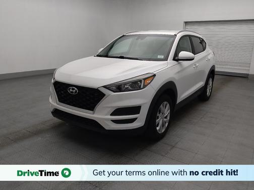 Cream White 2020 Hyundai TUCSON Value