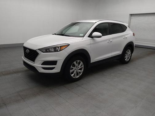 Cream White 2020 Hyundai TUCSON Value
