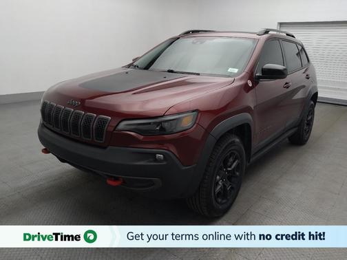 Velvet Red Pearlcoat 2022 Jeep Cherokee Trailhawk