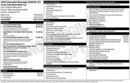 2024 Chevrolet Silverado 3500 LTZ