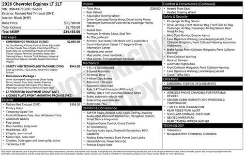 2026 Chevrolet Equinox 1LT