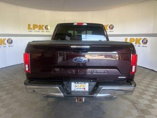 Red 2018 Ford F-150 Lariat
