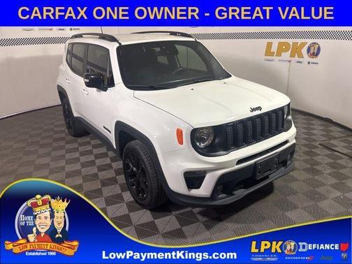 Alpine White Clearcoat 2022 Jeep Renegade Altitude
