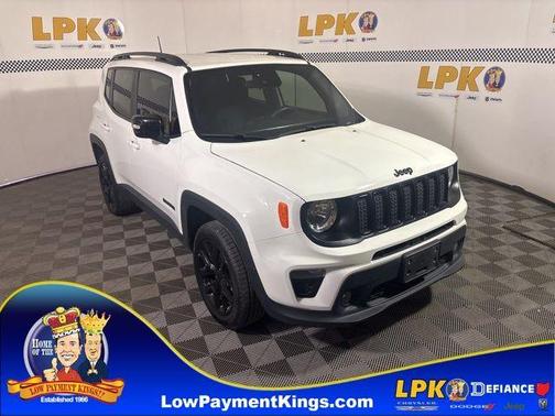 Alpine White Clearcoat 2022 Jeep Renegade Altitude