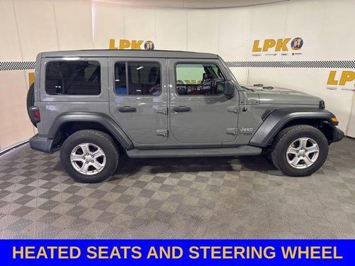 Sting Gray Clearcoat 2021 Jeep Wrangler Unlimited Sport
