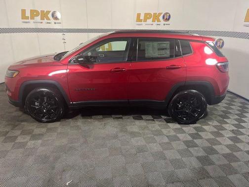Red 2026 Jeep Compass Latitude