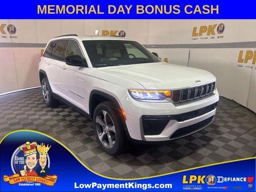 Bright White Clearcoat 2026 Jeep Grand Cherokee Limited