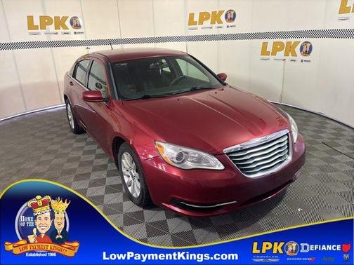Deep Cherry Red Crystal 2013 Chrysler 200 Touring