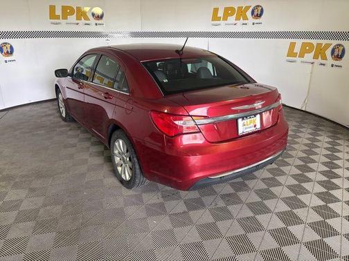 Deep Cherry Red Crystal 2013 Chrysler 200 Touring