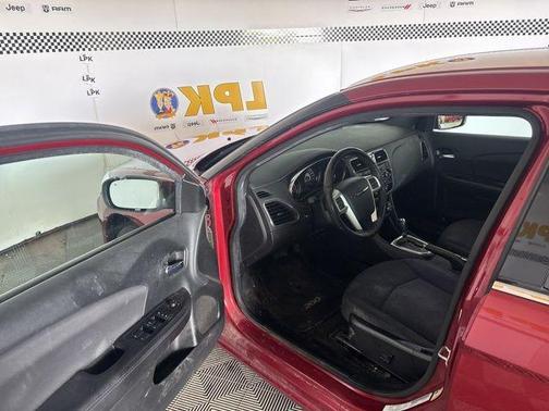 Deep Cherry Red Crystal 2013 Chrysler 200 Touring