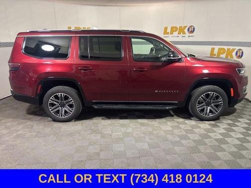 Velvet Red Pearlcoat 2024 Jeep Wagoneer Series II