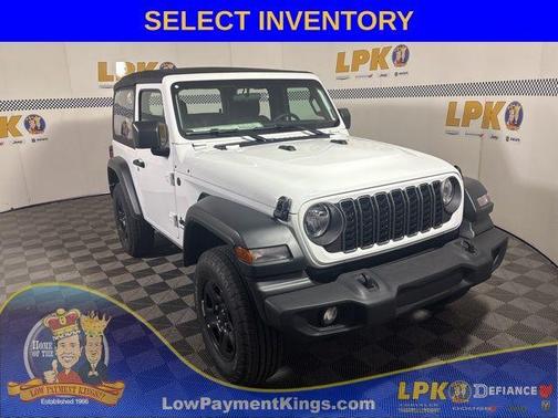 Bright White Clearcoat 2026 Jeep Wrangler Sport