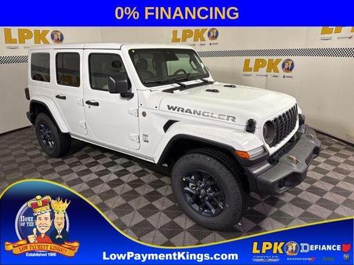 Bright White Clearcoat 2026 Jeep Wrangler Sport